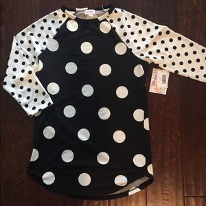 Lularoe XS Polka Dot Randy